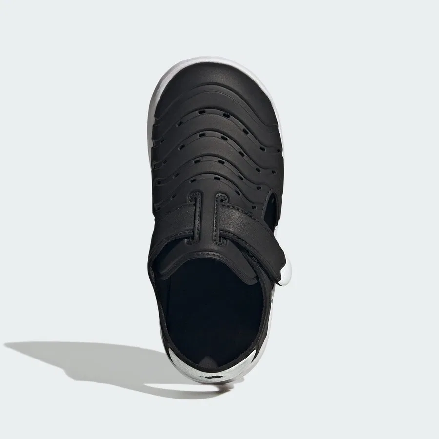 Детские сандалии с закрытым носком Water Sandal 2 adidas, Черно-белый — фото 4