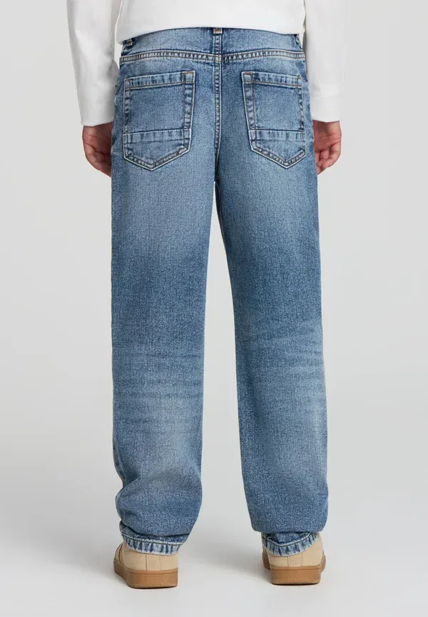 Джинсы Relaxed Fit Terranova, Blu Denim Medio, синий — фото 3