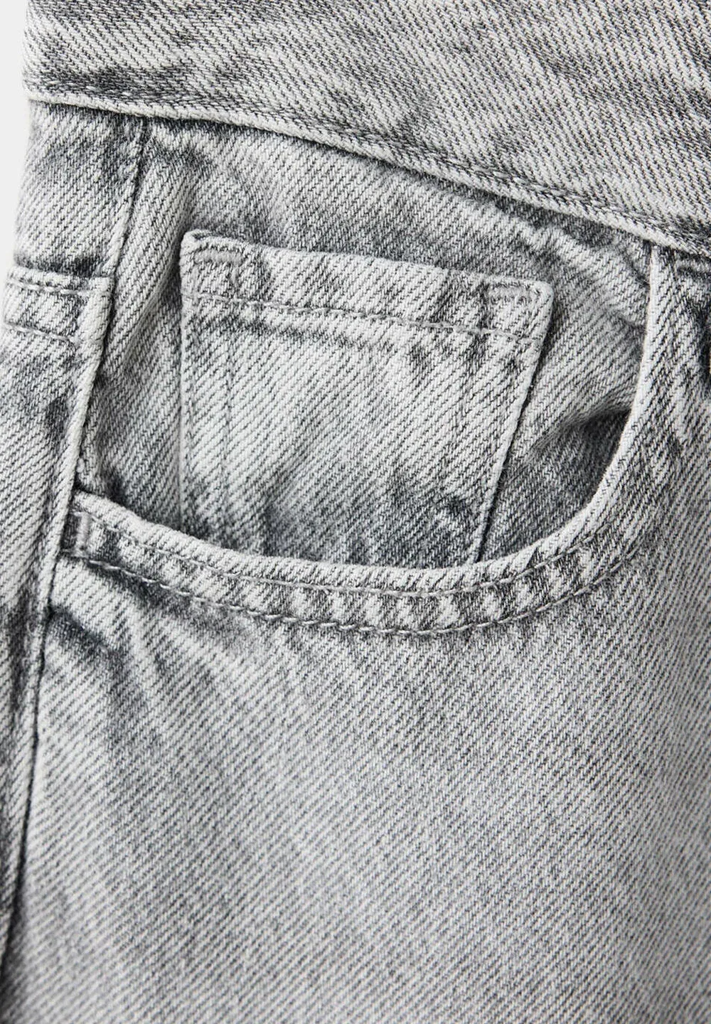 Подростковые джинсы-клеш Mango Kids, Grey Denim — фото 2