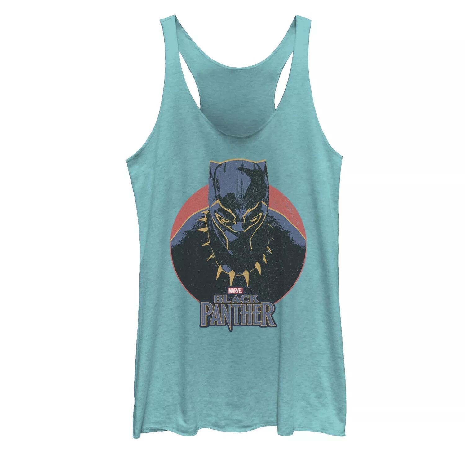 

Майка с круглым рисунком в стиле ретро Marvel Black Panther для юниоров Licensed Character