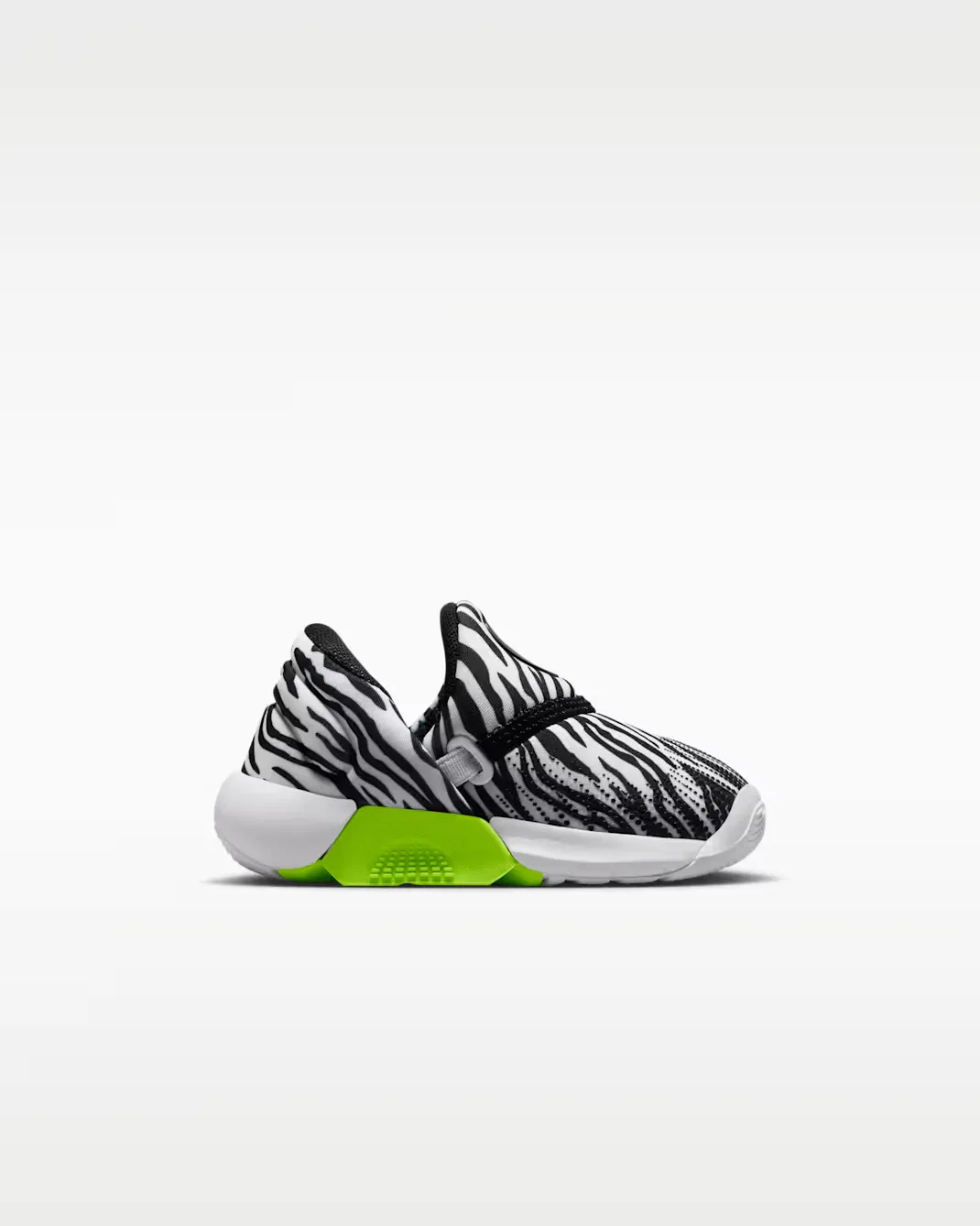 Детская/подростковая обувь Nike Swoosh Go, White/Volt/Black — фото 3