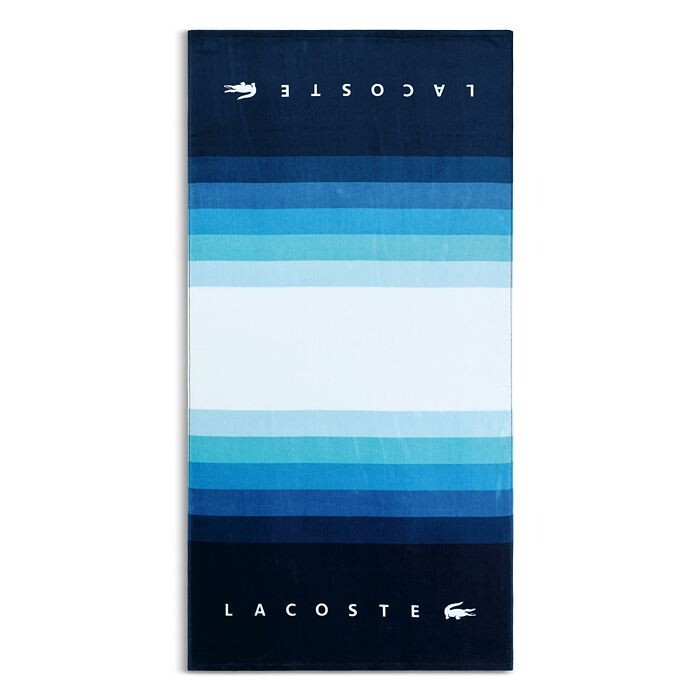 

Пляжное полотенце Lacoste St Martin, синий