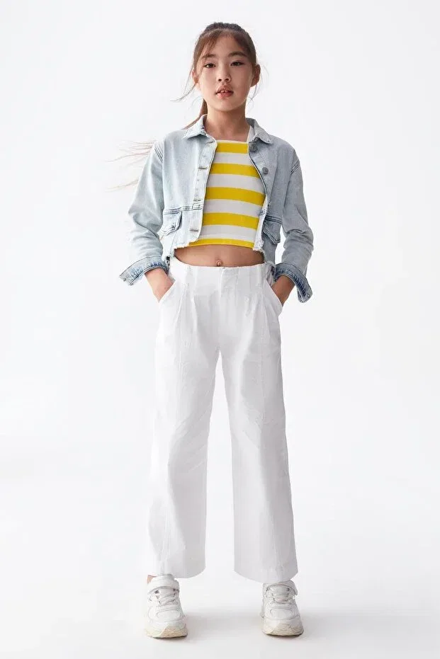 Детская куртка для девочек с длинным рукавом Nk Kids, Blue — фото 2
