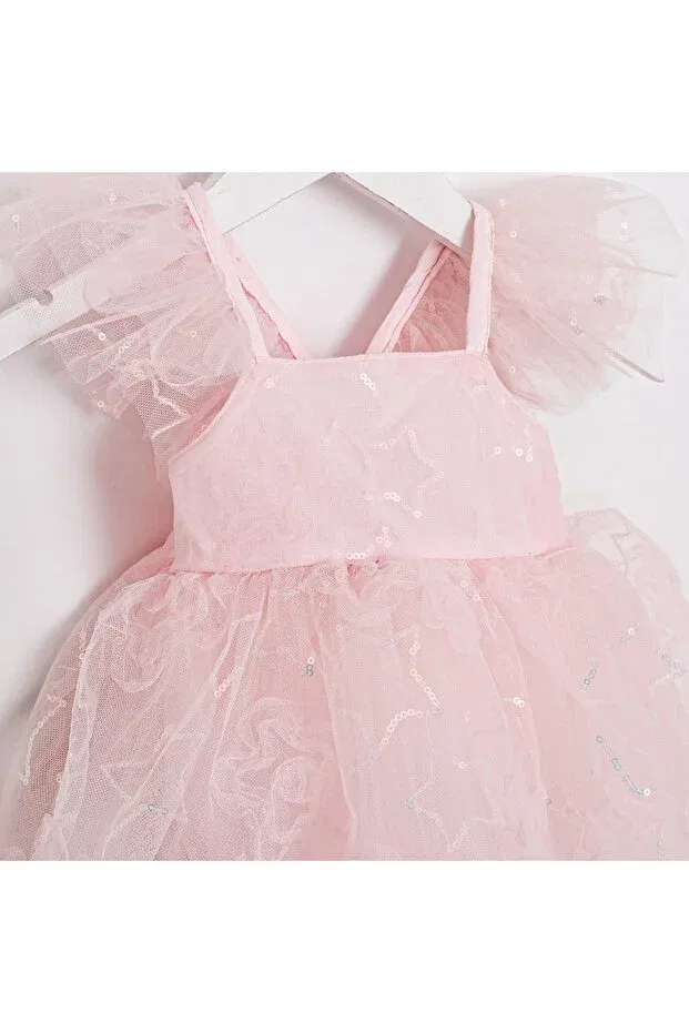 Детский комбинезон для девочек с цветочным принтом Bethany Ministok, Pink — фото 3
