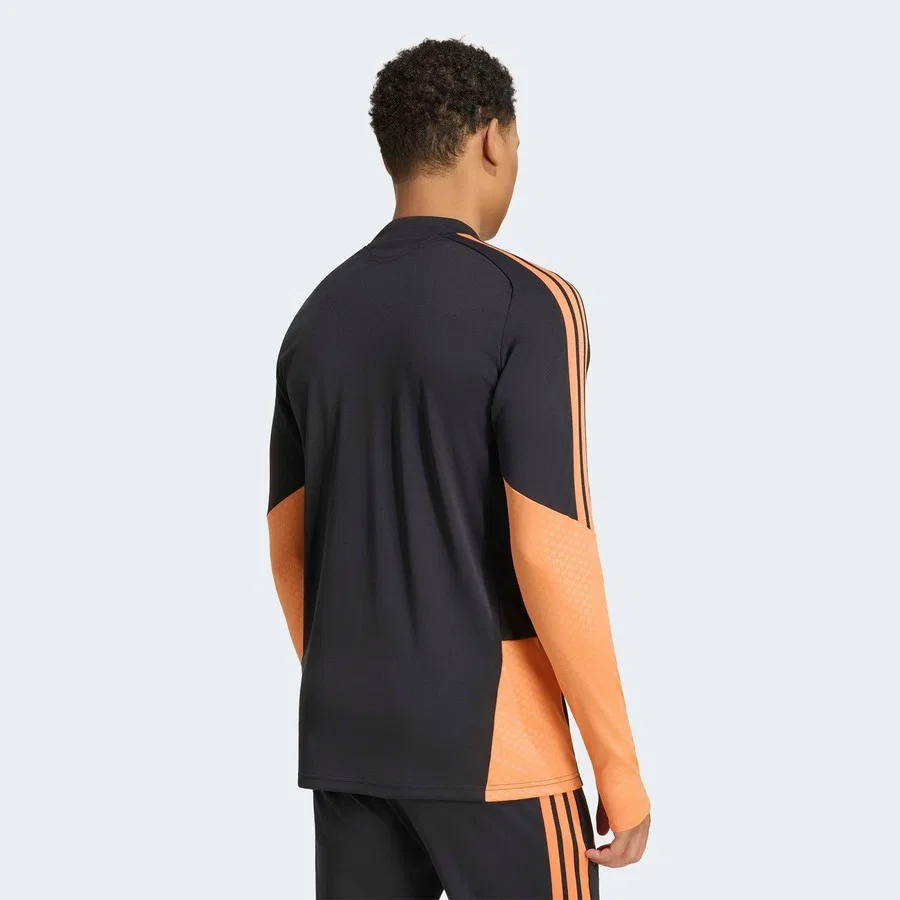 Свитшот мужской с длинным рукавом Tiro adidas, Черный — фото 3