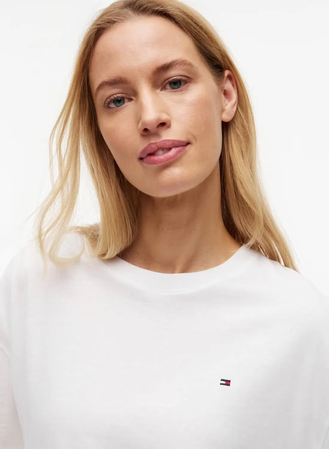 Футболка для пижамы свободного кроя Tommy Hilfiger, белый — фото 2