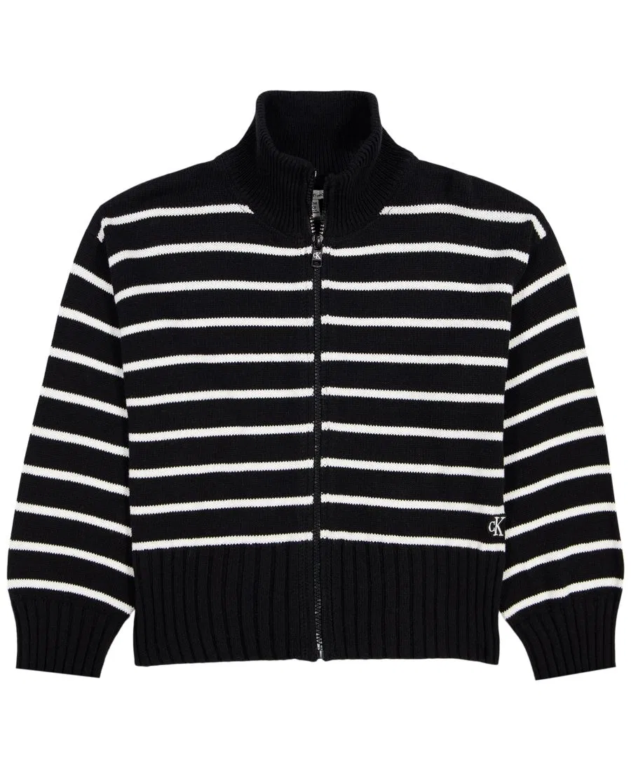 Свитер с молнией Calvin Klein, Black