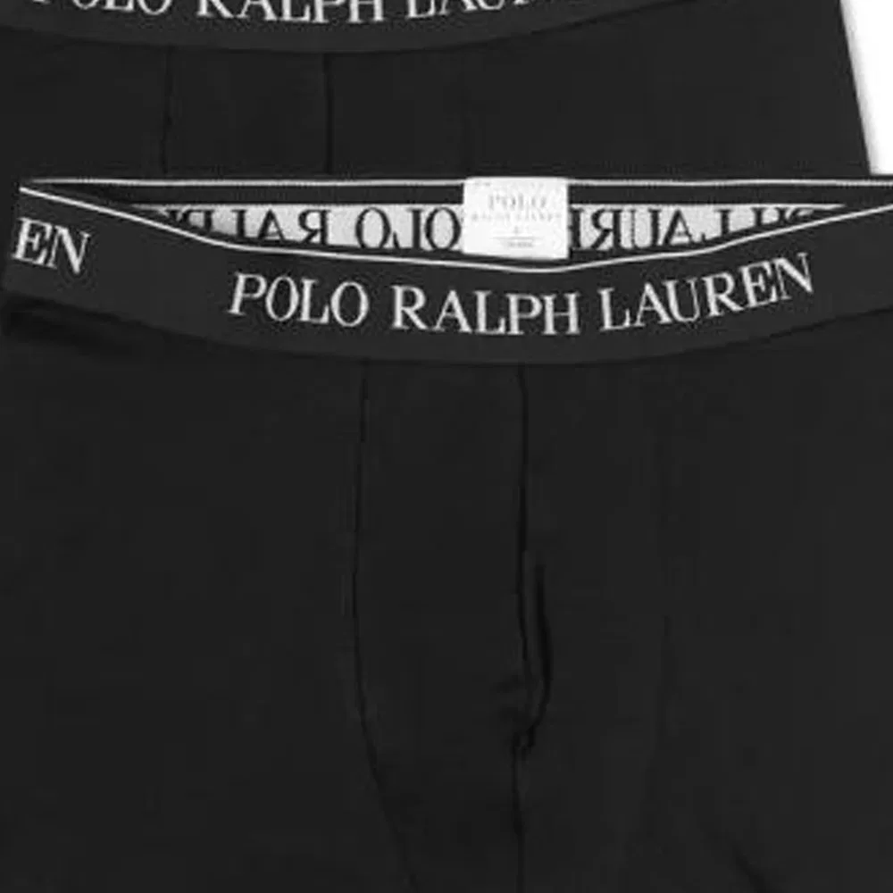 Мужской комплект трусов с логотипом Polo Ralph Lauren, 3 шт, Black — фото 3