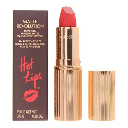 Губная помада матовая Matte Revolution Hot Lips Tell Laura Charlotte Tilbury, 3.5 г