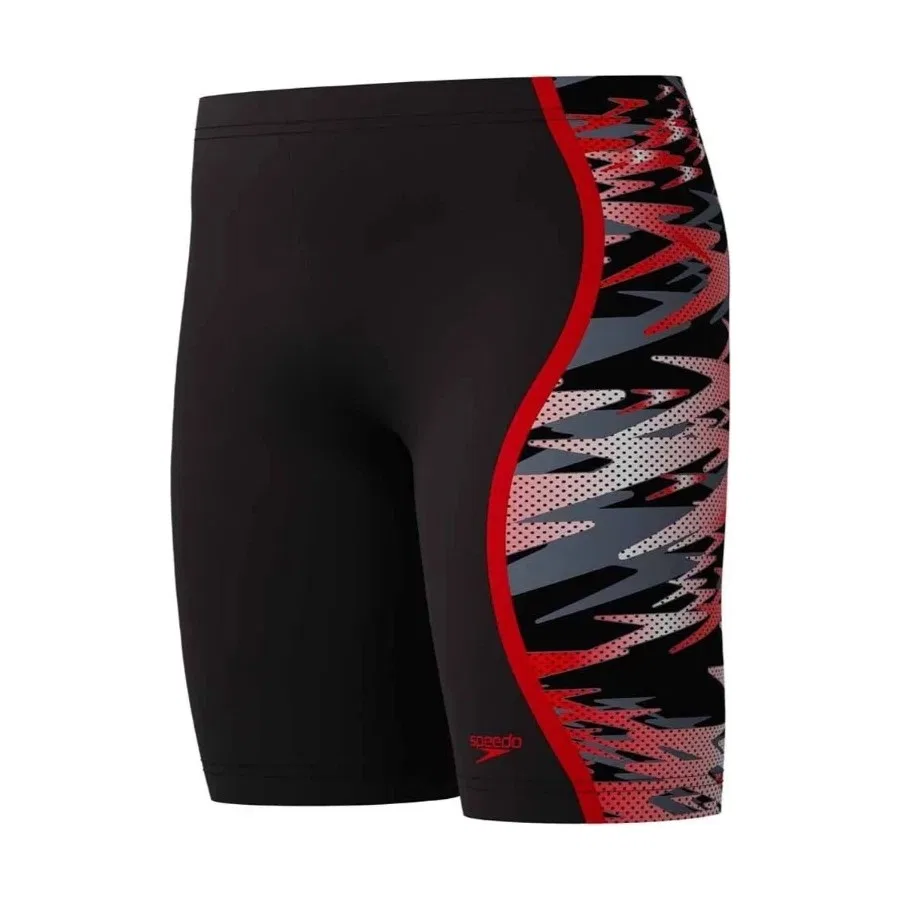Плавки для мальчика Hyperboom Splice Jammer Speedo, Aruba Kırmızı - Siyah — фото 3