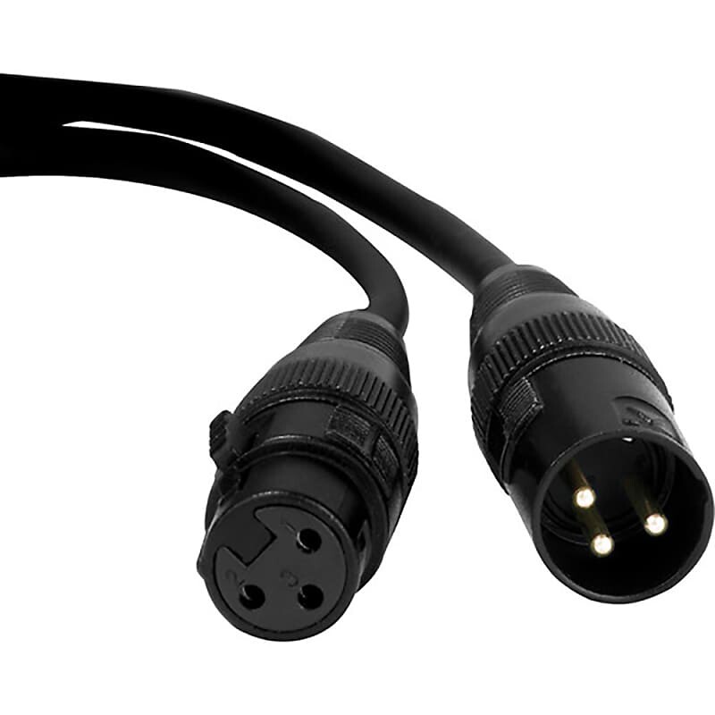 

ADJ American DJ Accu-Cable 3-контактный DMX-светильник Эффект 22 AWG Кабель 15 футов 3PIN-15FT