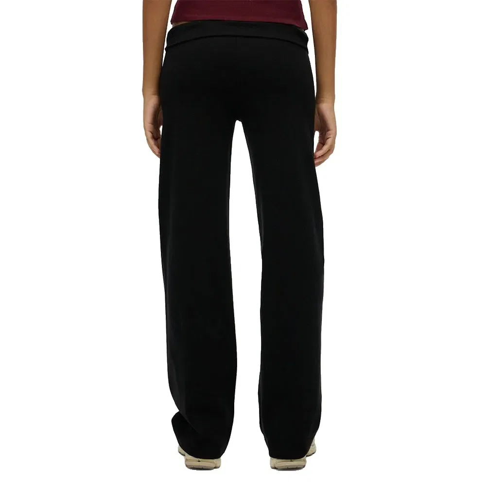 Женские спортивные джоггеры с отворотом Athletic Essential Superdry, Black — фото 2