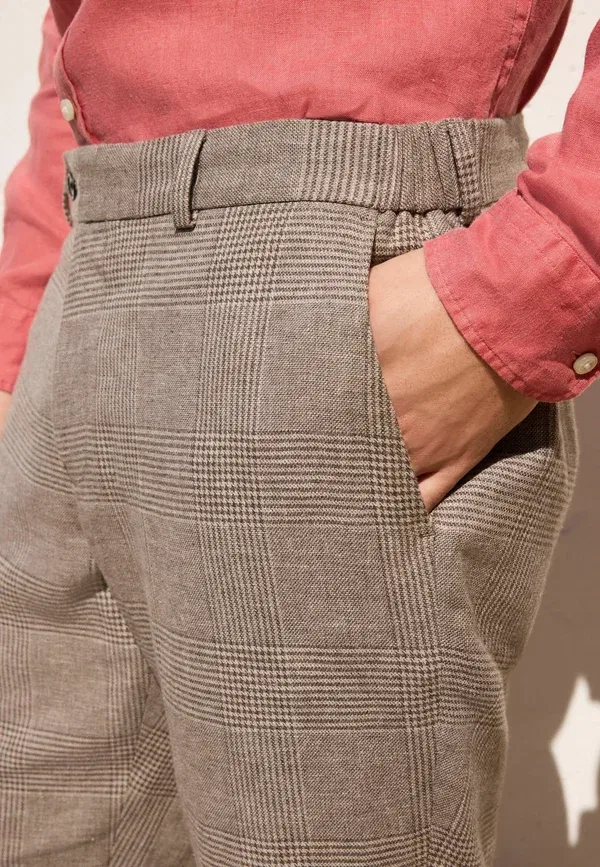 Классические брюки Next, taupe brown, серо-коричневый — фото 2