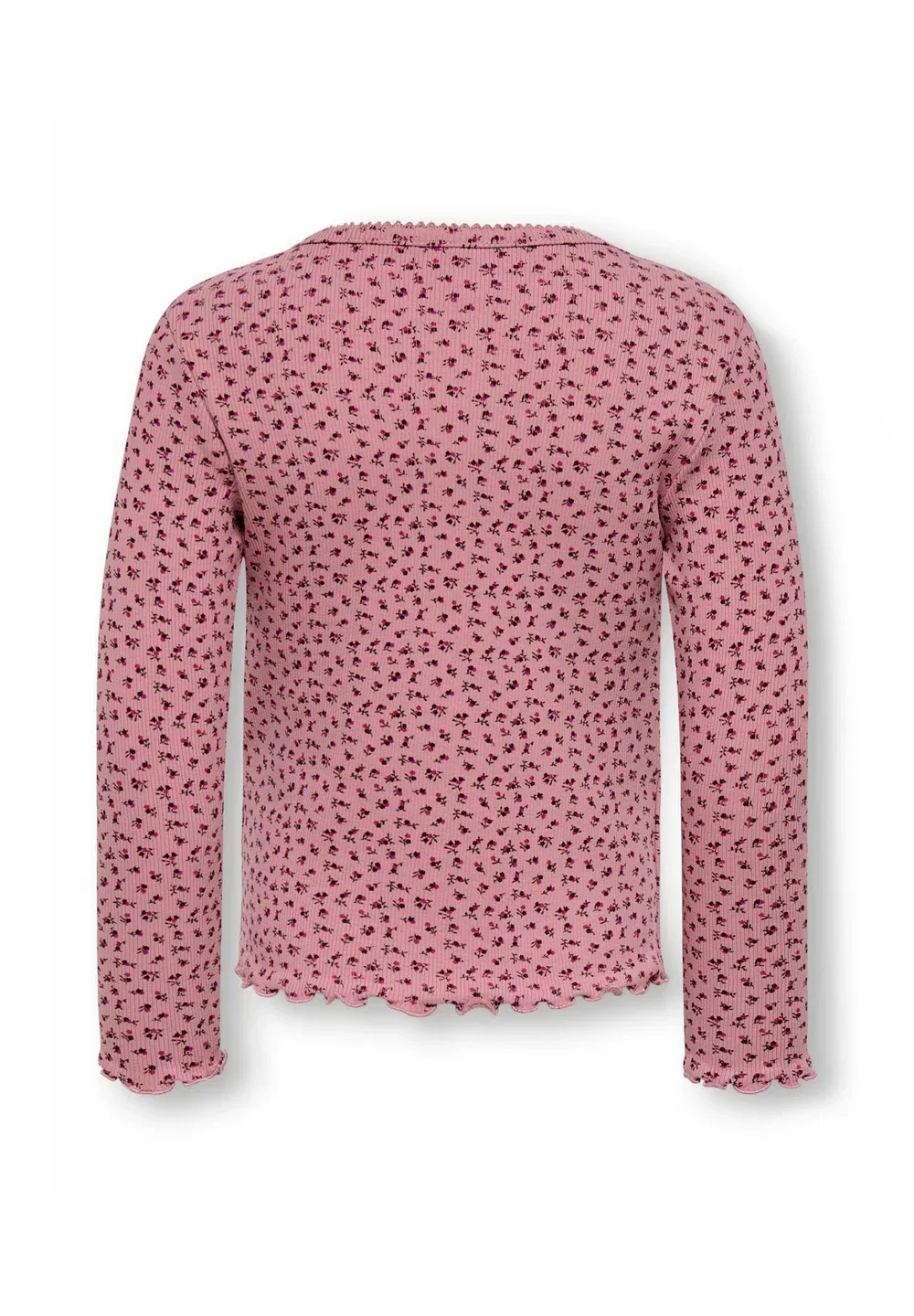 Kmgtrinny life aop ls o-nck top jrs noos - long sleeved top Only Mini, Foxglove — фото 2