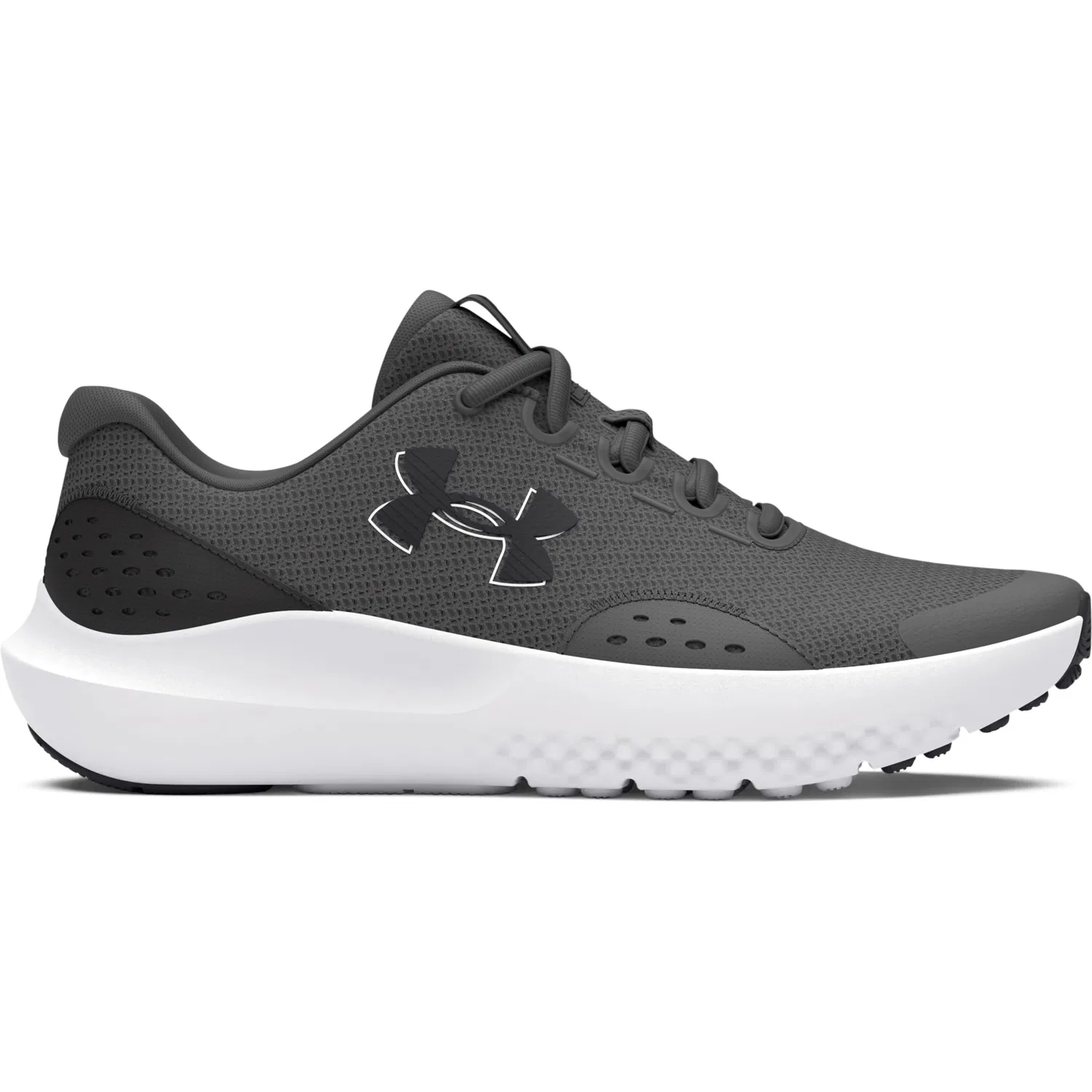 Детские беговые кроссовки для мальчиков с легкой амортизацией Ua Bgs Surge 4 Under Armour, Red Black Black