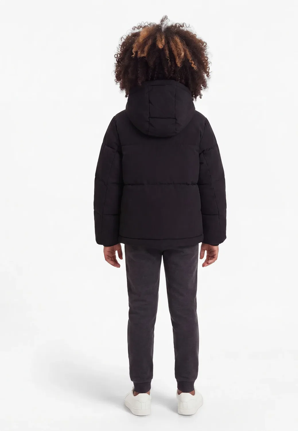 Куртка-Пуховик Jjesoho - зимняя куртка Jack & Jones Junior, Black — фото 2