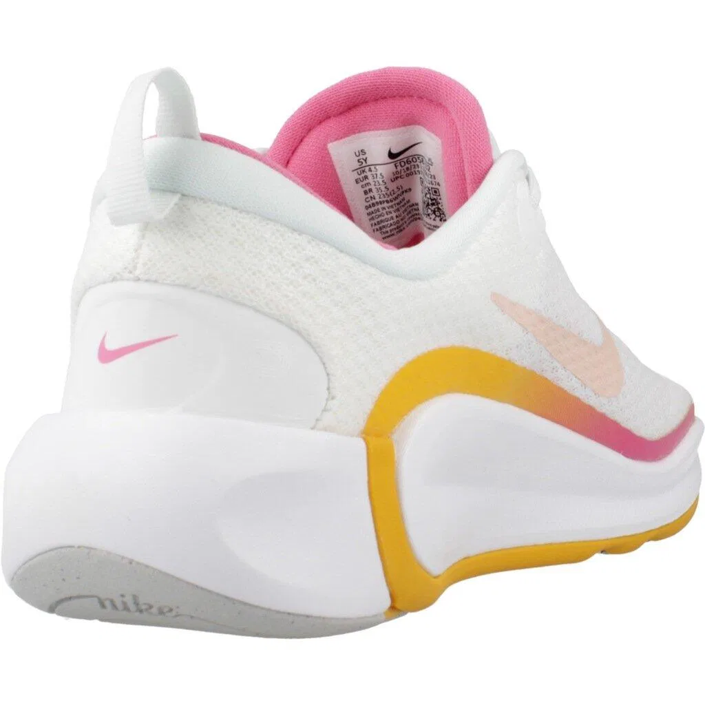 Детские кроссовки с принтом Kidfinity Big Kids Sho Nike, Weiss Dammerungsgelb — фото 3