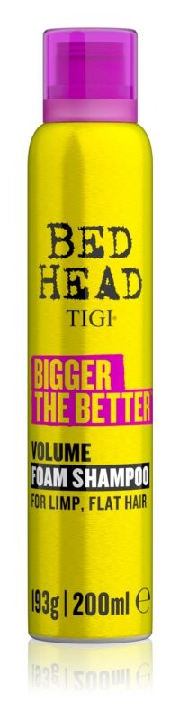 

Пенный шампунь для придания объема волосам TIGI Bed Head Bigger the Better