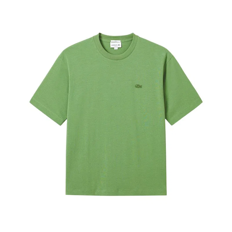 Футболка с длинным рукавом с патчем Lacoste Logo Patch, LACOSTE, Light Grass Green