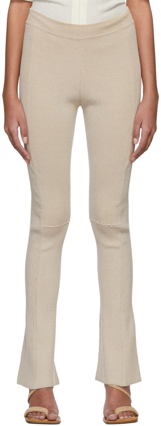 

Бежевые брюки 'Le Pantalon Baunhila' Jacquemus, Бежевый, Бежевые брюки 'Le Pantalon Baunhila' Jacquemus