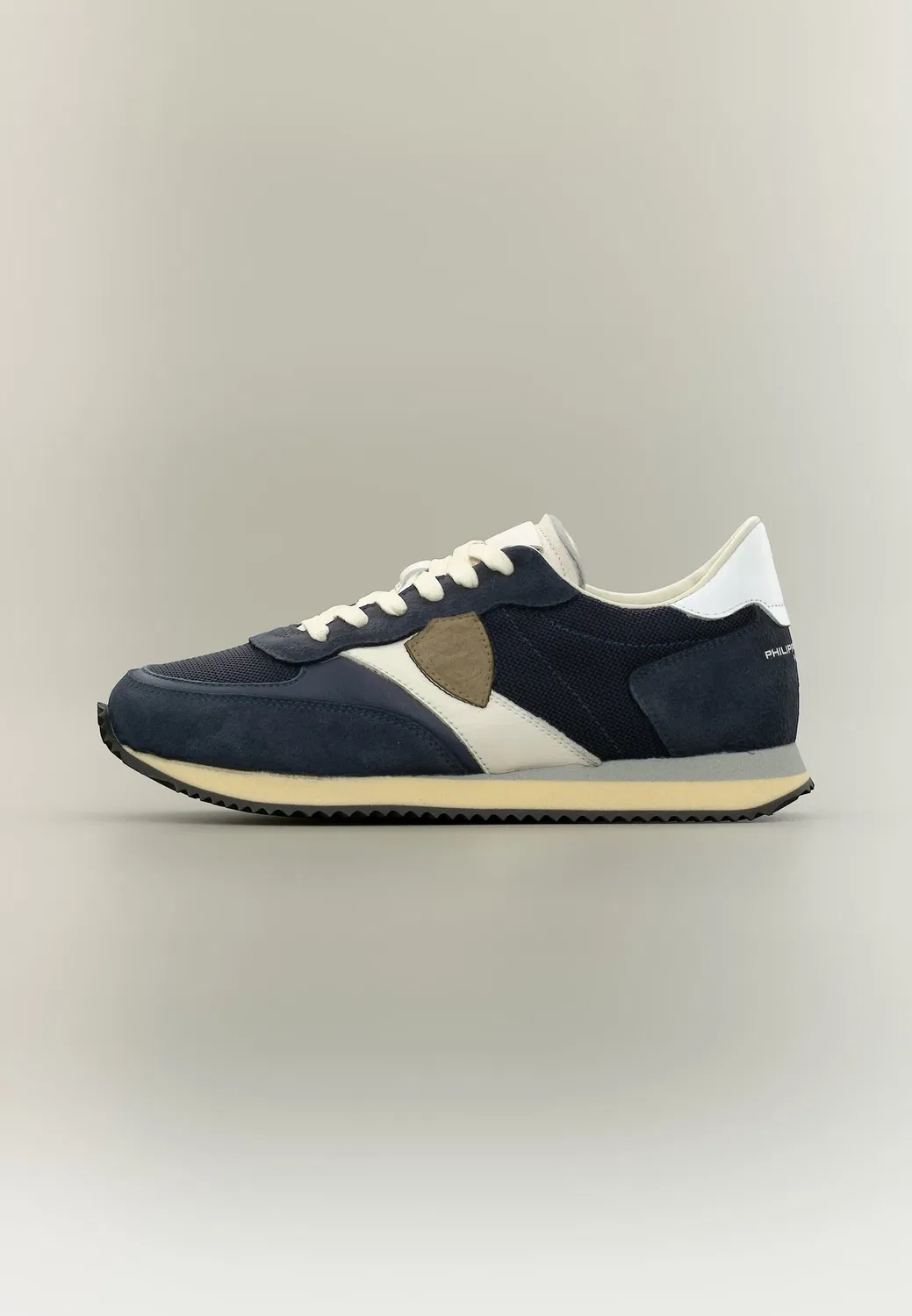 Унисекс - кроссовки Philippe Model, Dark Blue/Off White/White/Sand