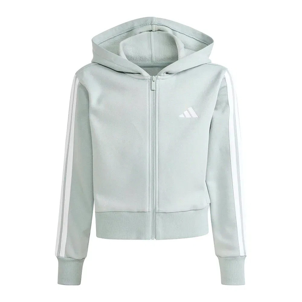 Детский спортивный костюм с капюшоном Adidas Essentials, Green — фото 4