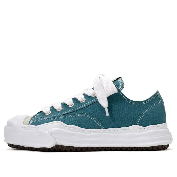 

Кроссовки hank og sole canvas low-top sneaker 'blue' Maison Mihara Yasuhiro, белый