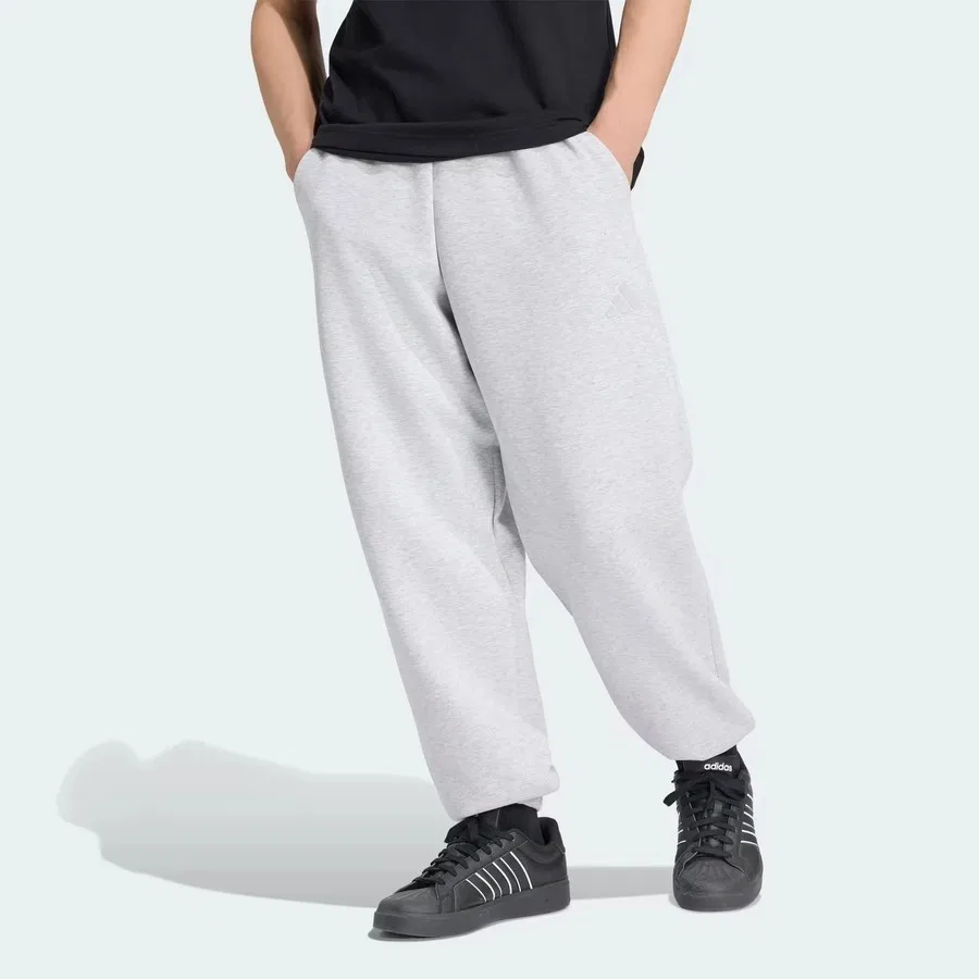 Спортивные штаны с завязкой Soft Lux adidas, Серый