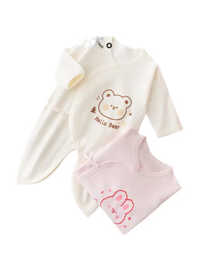 Боди-комбинезон с принтом для новорожденных Butterfly Babyprints, розовый — фото 2