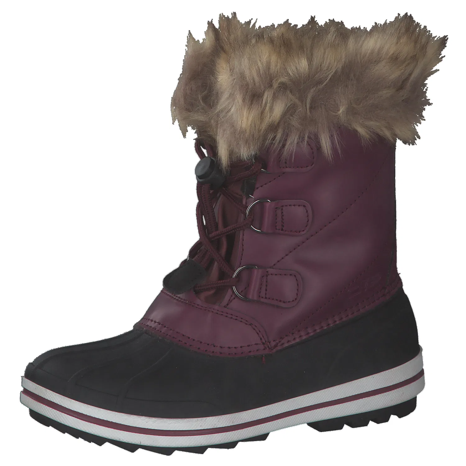 Детские зимние сапоги с мембраной Anthilian Snow Boot Waterproof Cmp, Rot / Bordeaux / Karminrot