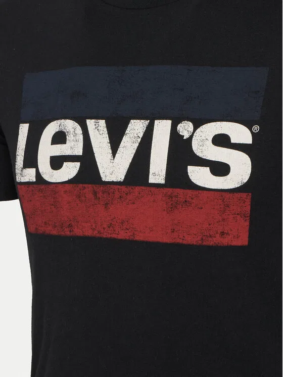 Футболка regular fit Sportswear Graphic Tee Levi'S, черный — фото 3