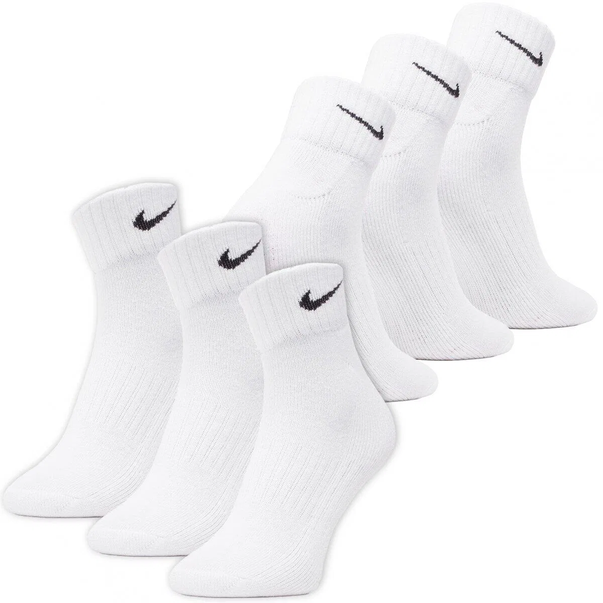 Мужские хлопковые носки Nike, Weiß