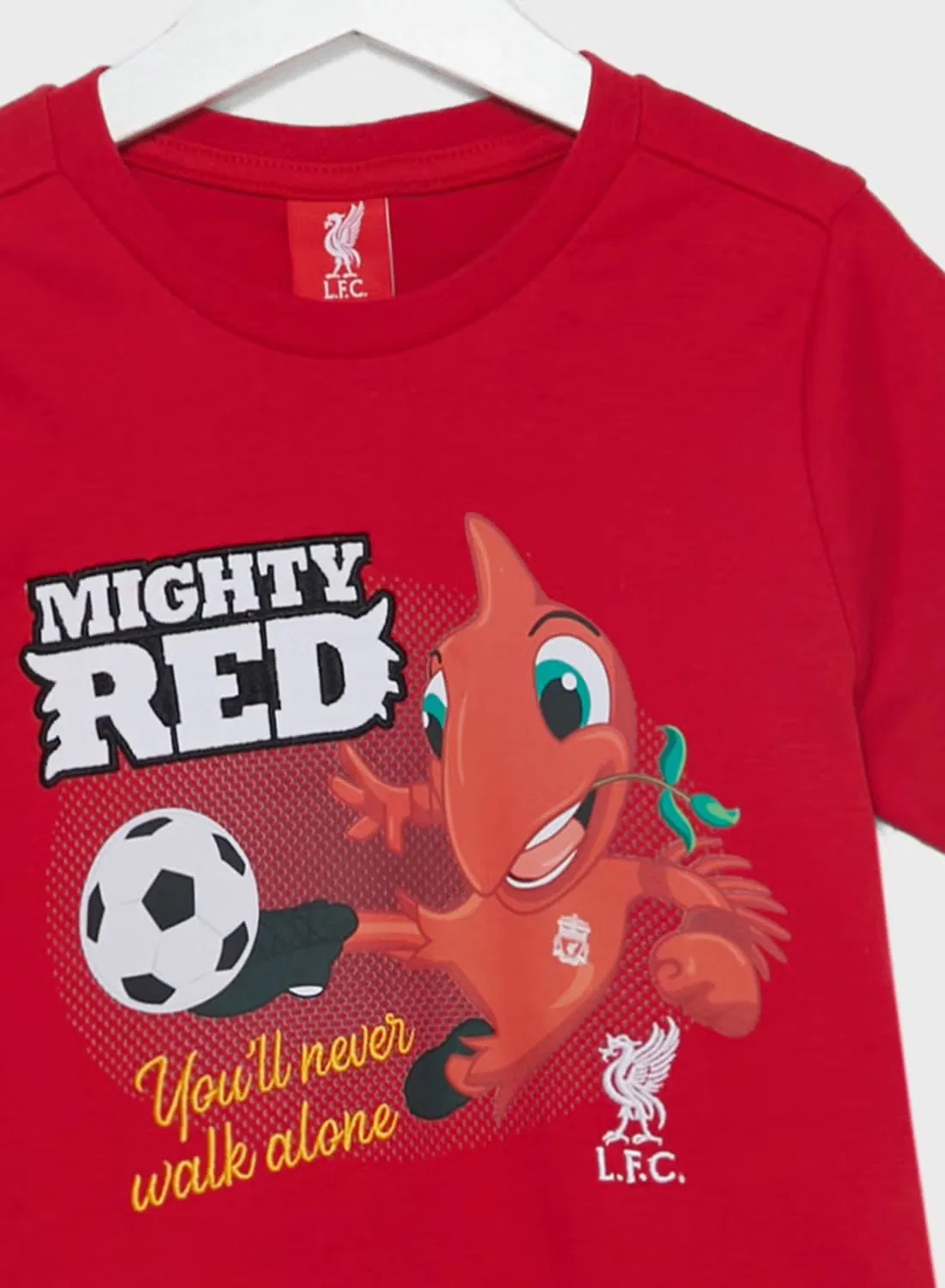 Футболка с принтом Liverpool Fc, красный — фото 3