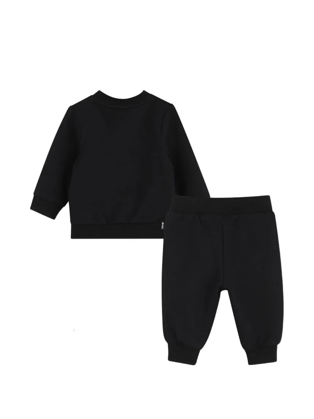 Спортивный костюм с нашивкой-логотипом Boss Kidswear, черный — фото 2