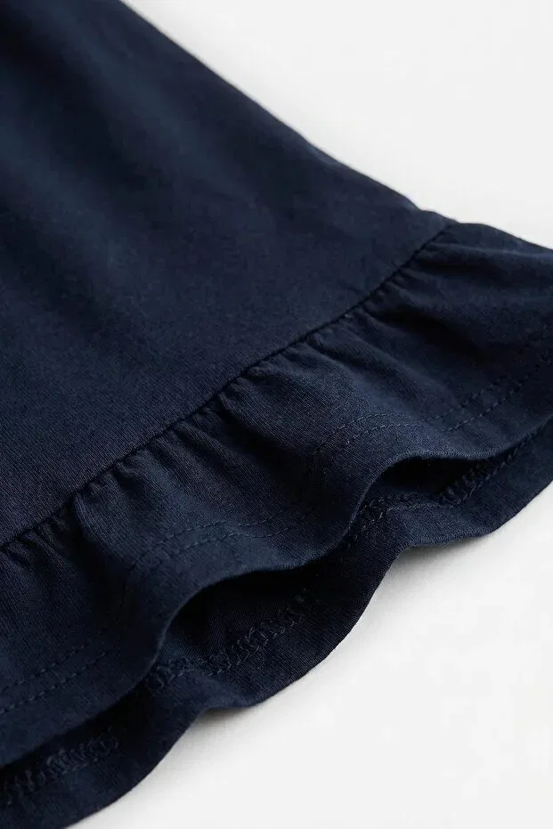 Детские шорты для девочек хлопковые Basic Perendi, Ş. Pink-Blue — фото 4