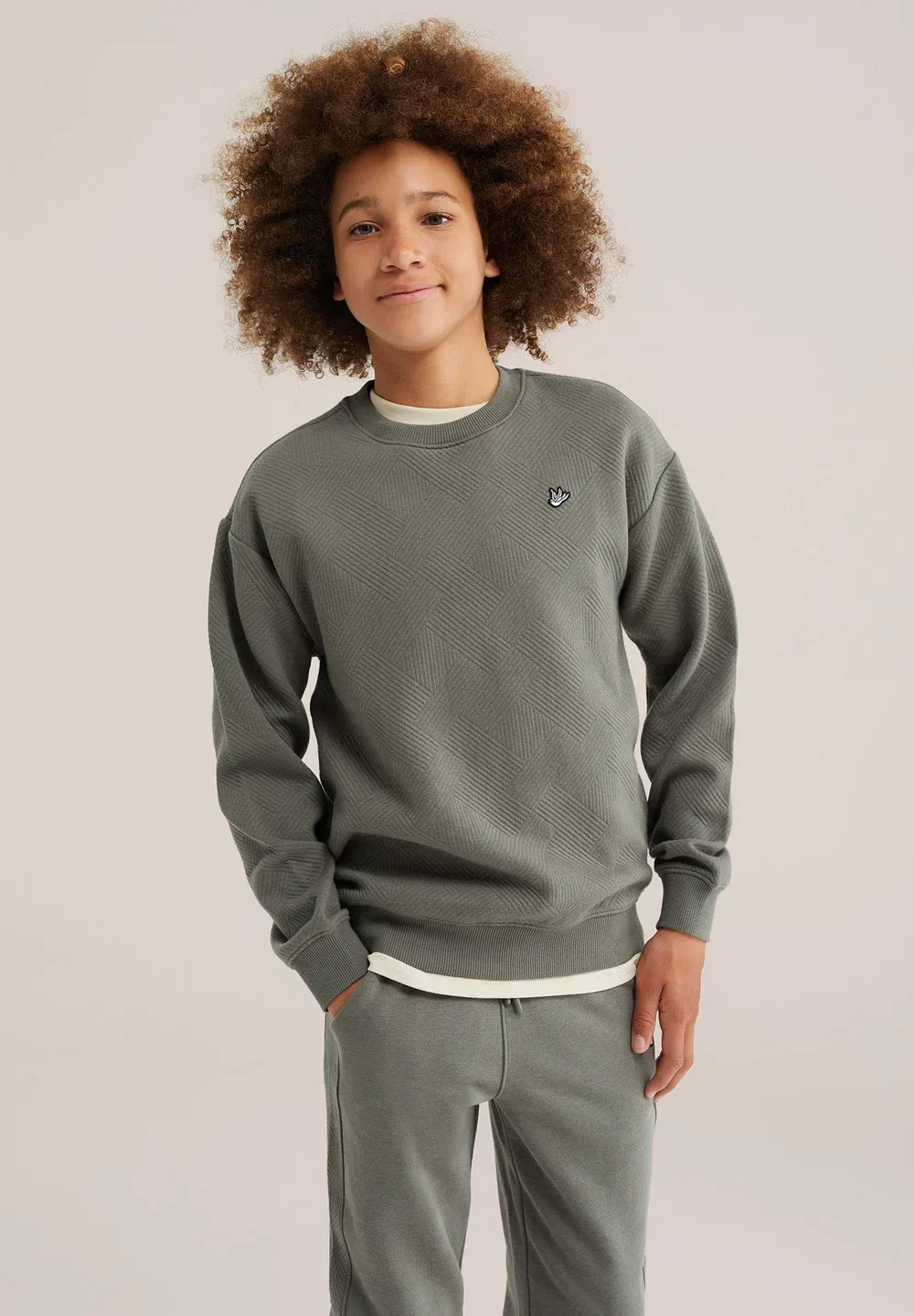 Толстовка We Fashion, Army Green — фото 2