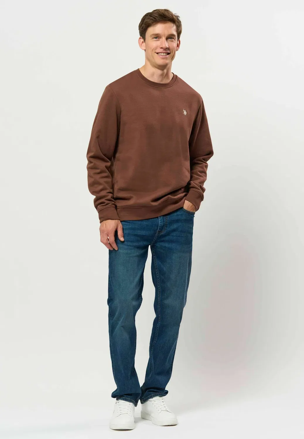 Умтаис - толстовка U.S. Polo Assn., Chestnut — фото 2