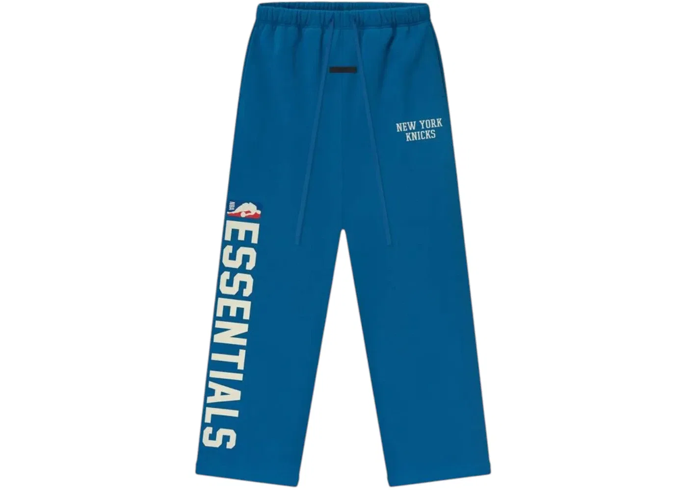 Мужские спортивные штаны с логотипом Fear of God Essentials Knicks Lounge Sweatpant, Blue Sapphire