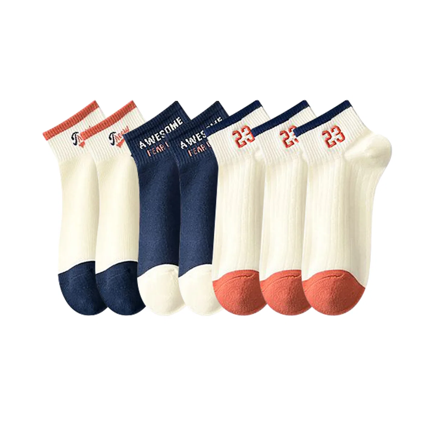 Детские носки-следы набор 7 пар MINISO, Combo E