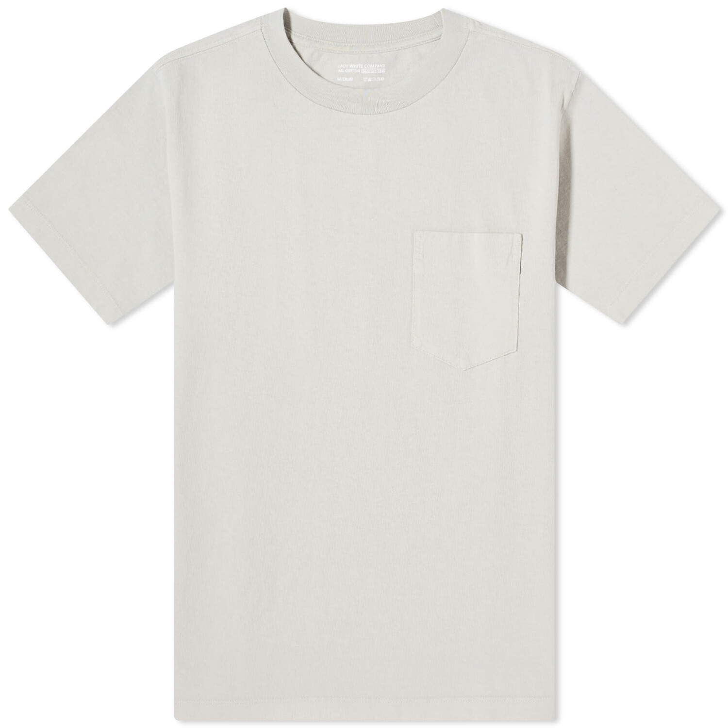 

Футболка Lady White Co. Balta Pocket, светло-серый