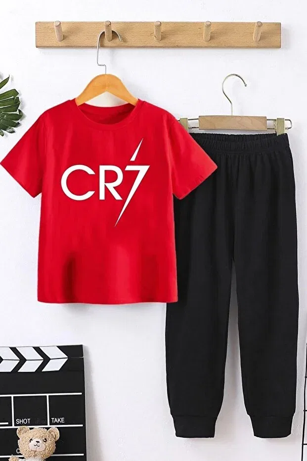 Детский спортивный костюм для девочек с принтом Sportswear Trendypassion, Red