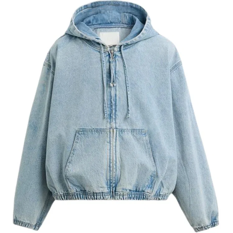 Детская куртка с капюшоном Light Blue ZARA, Light Blue