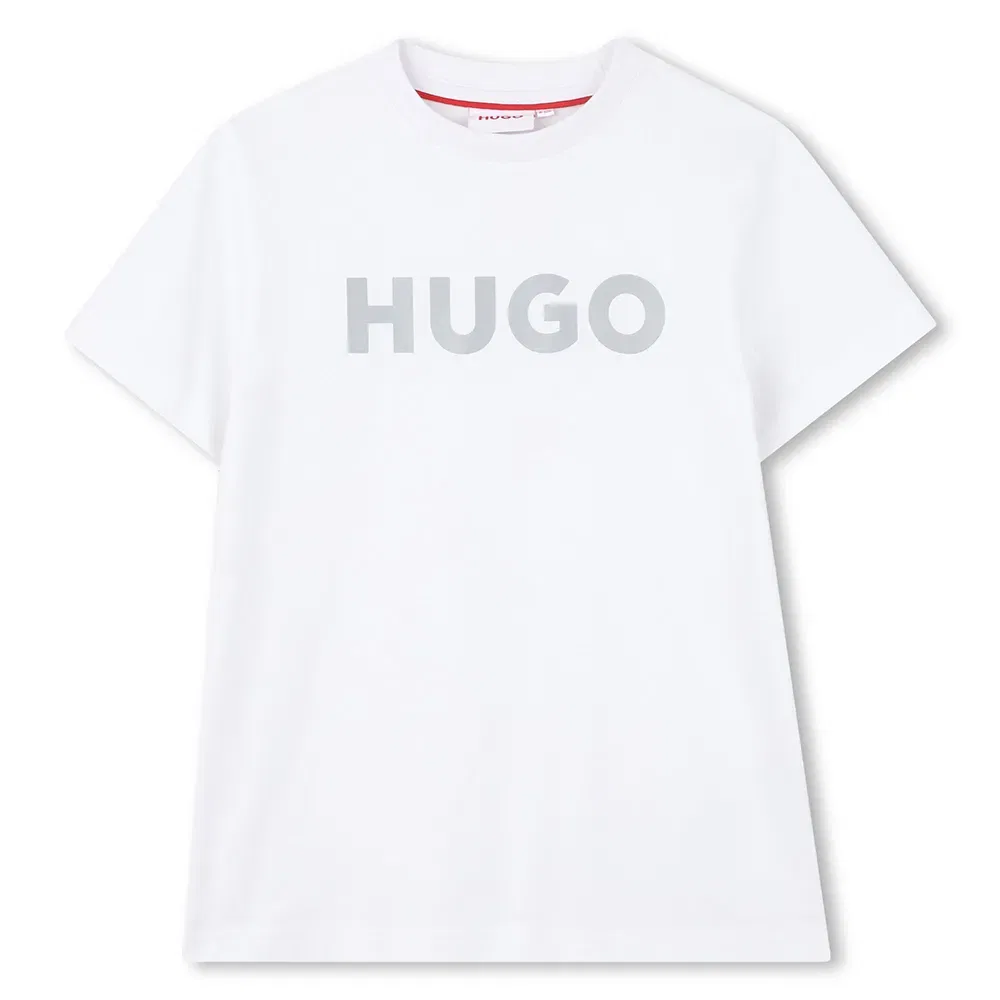 Футболка с коротким рукавом G01016 Hugo, белый