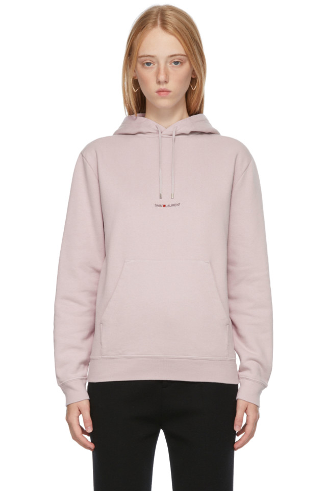 

Худи Rive gauche Saint Laurent, цвет lilac