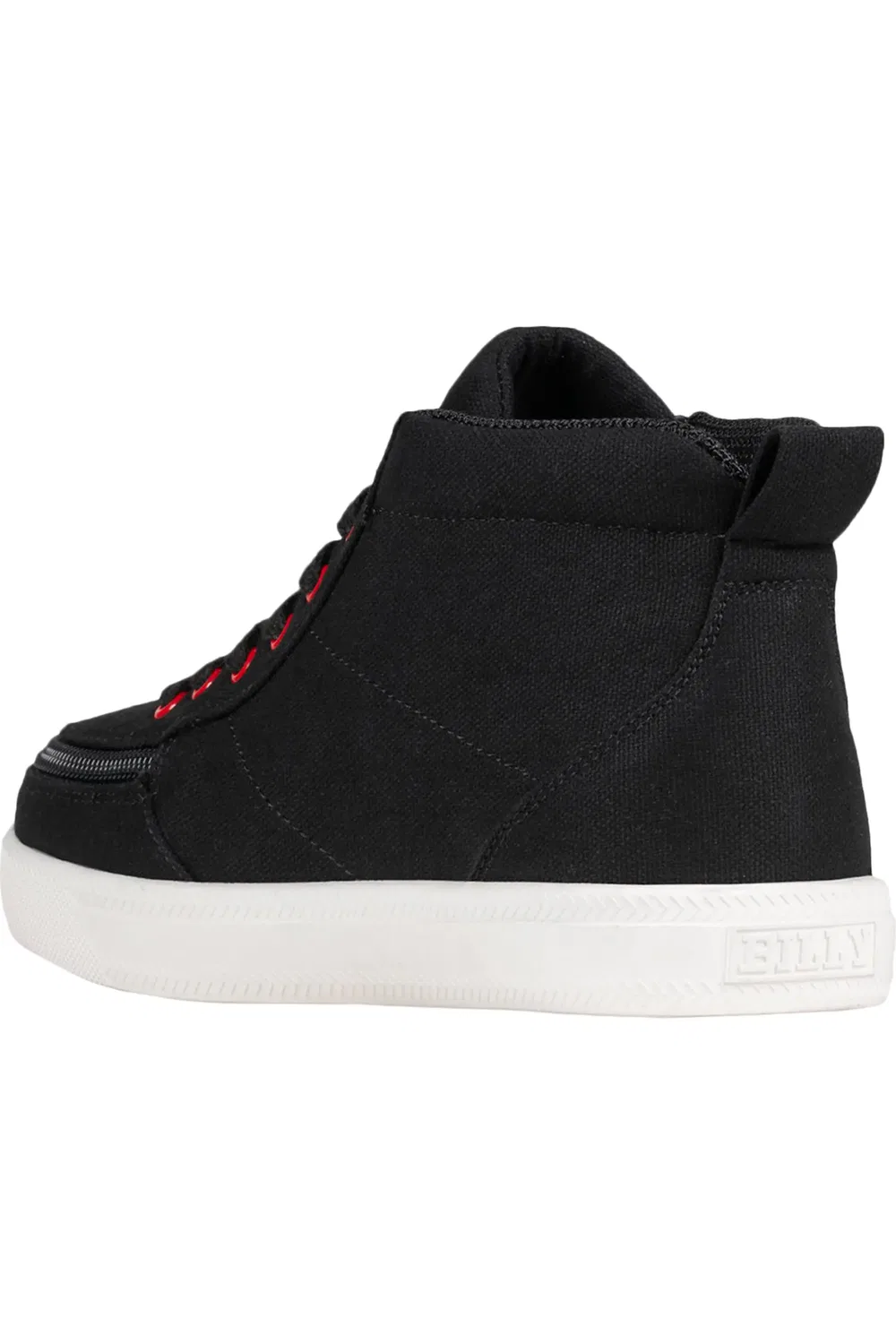 Кроссовки детские с аппликацией козы Classic Billy Footwear, черный/красный — фото 2