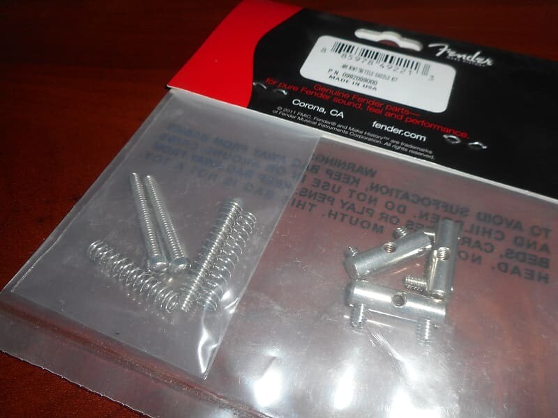 

Оригинальный комплект седла Fender Pure Vintage '58 Tele Bridge, 099-2089-000