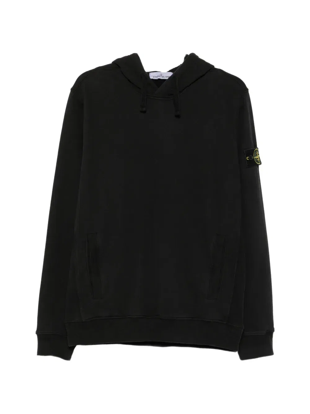 Худи с нашивкой-логотипом Stone Island, черный