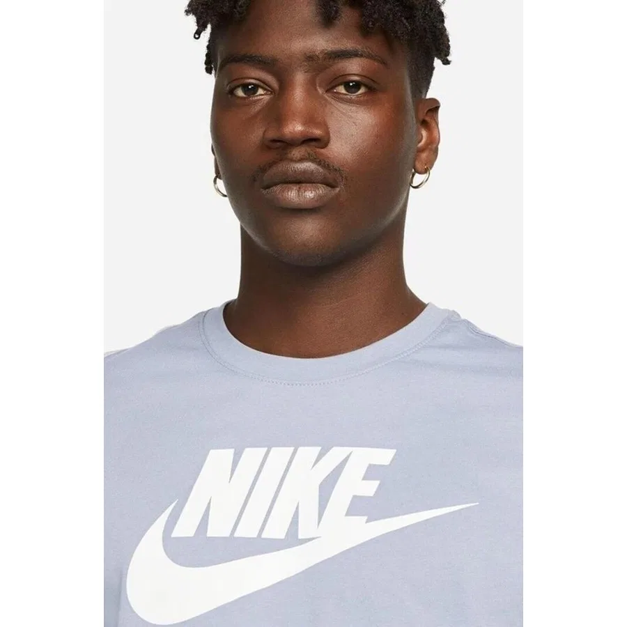 Футболка спортивная с принтом Futura Nike, Синий — фото 3