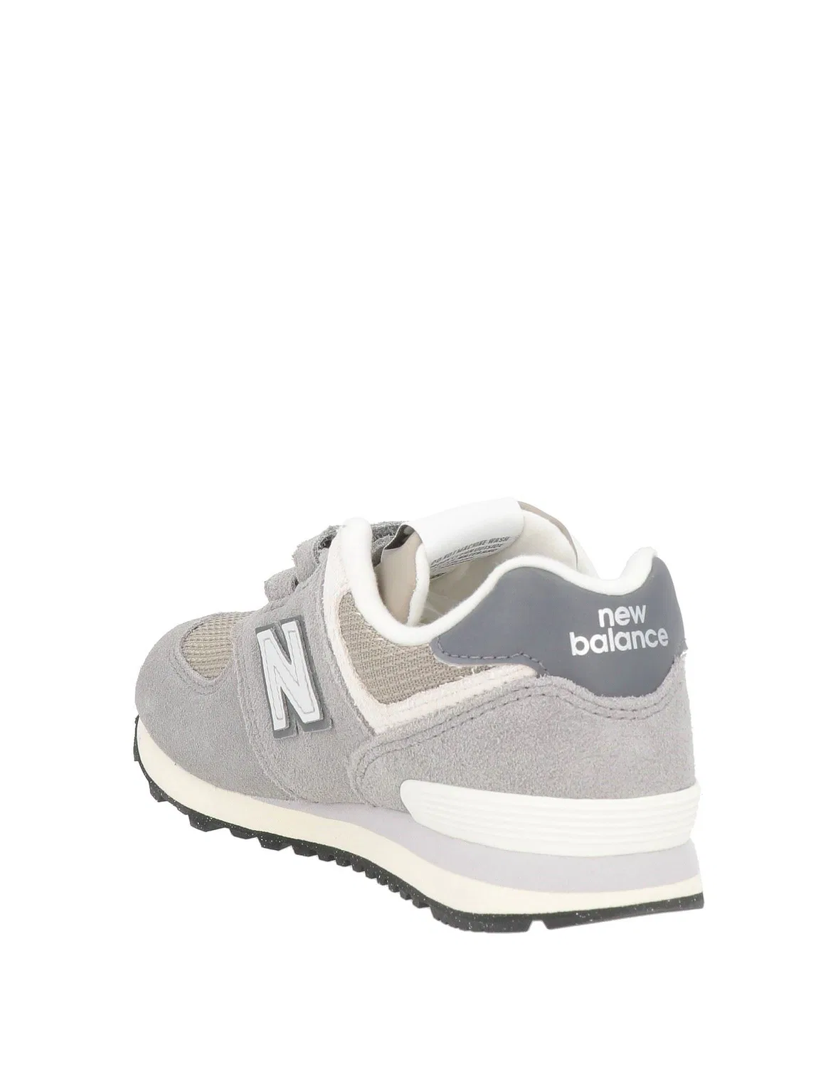 Детские кроссовки для мальчиков с замшевым верхом 574 New Balance, серый — фото 3