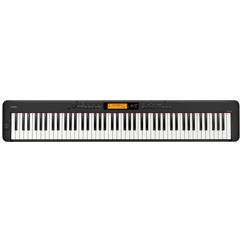 

Casio CDP-S360 88-нотное цифровое пианино, черное, с адаптером переменного тока, пюпитром и педалью
